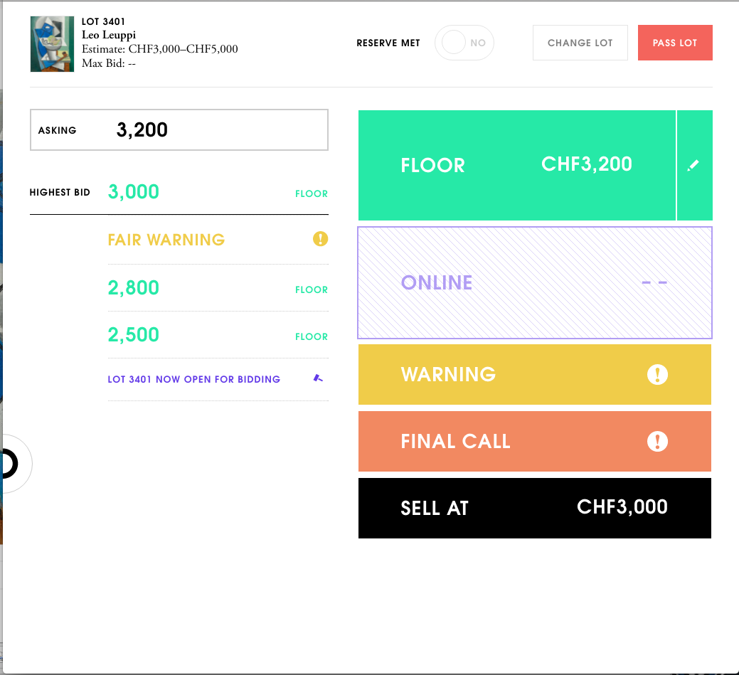 Prediction Operator UI